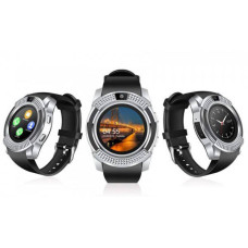 Розумний годинник Smart Watch V8 silver
