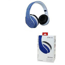 Бездротові навушники STN-12 blue