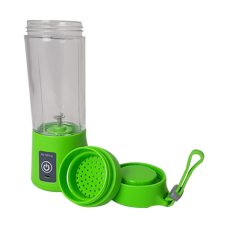 Блендер Smart Juice Cup Fruits USB Зелений 2 ножі