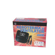 Обігрівач салону 200Вт Aeroterma si Ventilator (тепле та холодне повітря)