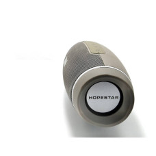 Портативна Bluetooth колонка Hopestar H27 з вологозахистом Сіра
