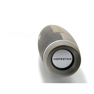 Портативна Bluetooth колонка Hopestar H27 з вологозахистом Сіра
