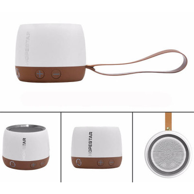 Портативна акустична Bluetooth колонка Hopestar H17 White