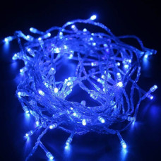 Xmas Нитка 100 LED СИНІЙ (прозорий провід, 8.5 метрів)
