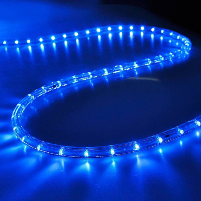 Xmas Rope Light Дюралайт Шланг LED 20 метрів СИНІЙ