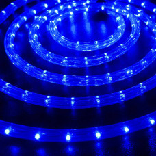 Xmas Rope Light Дюралайт Шланг LED 10 метрів СИНІЙ