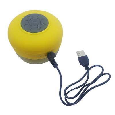 Колонка SPS X1 LUX Bluetooth Waterproof з жовтою присоскою