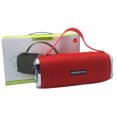 Портативна бездротова колонка Bluetooth Hopestar H24 Червона