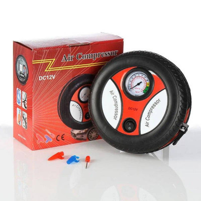 Автокомпресор Air Compressor DC12V (Колесо)