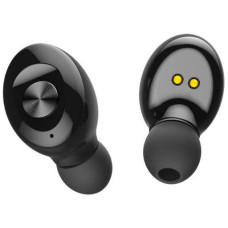Бездротові Bluetooth навушники 5.0 HBQ XG12 з мікрофоном та зарядним кейсом Чорні