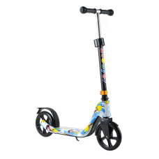 Cамокат двоколісний Scooter 280, колеса PU 180 мм Графіті