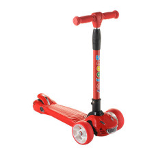 Дитячий Самокат Maxi Scooter SL17 складане кермо Червоний