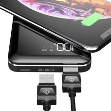 Бездротовий зарядний пристрій Power Bank 8000mAh LENYES PW015