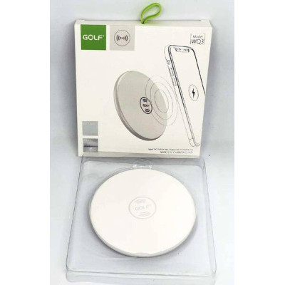 Бездротове заряджання Golf GF-WQ3 Wireless Charger Біла