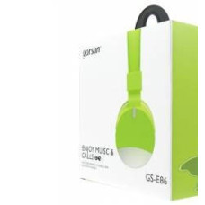 Бездротові навушники Bluetooth Gorsun GS-E86 Micro SD Зелені