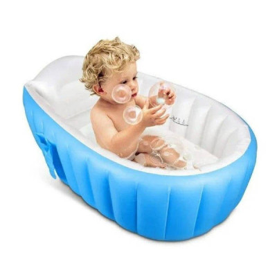 Надувна ванна Intime Baby Bath Tub блакитна