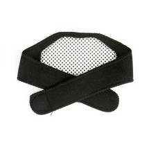 Шийний бандаж з турмаліном Self heating neck guard band Чорний