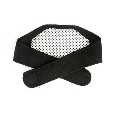 Шийний бандаж з турмаліном Self heating neck guard band Чорний