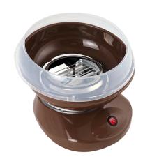 Апарат для солодкої вати Cotton Candy Maker + палички у подарунок Коричневий