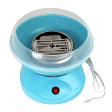 Апарат для солодкої вати Cotton Candy Maker + палички у подарунок Блакитний