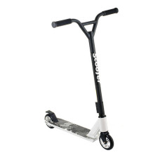 Труковий Самокат Scooter D01, Колеса PU 110 мм Чорно-білий