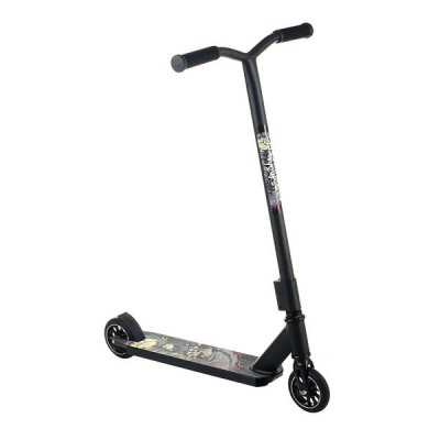 Труковий самокат Scooter D60, колеса PU 110 мм Чорний