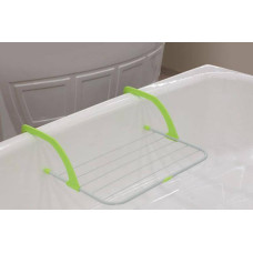 Сушарка для одягу на батарею 4068 см знімна Fold Clothes Shelf Зелена