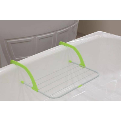 Сушарка для одягу на батарею 4068 см знімна Fold Clothes Shelf Зелена