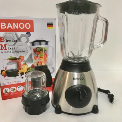 Блендер стаціонарний banoo TK00018 Сірий + Подарунок Пензлик