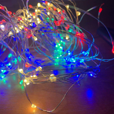 Гірлянда роса Конський Хвіст 200LED RD-9019 10 LED Мультиколор