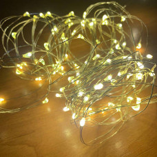 Гірлянда мідна проводка 100 LED RD-7109 Жовтий