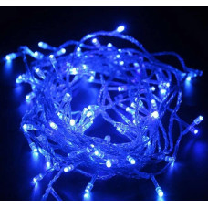 Xmas Нитка 400 LED СИНІЙ (прозорий провід, 20 метра)