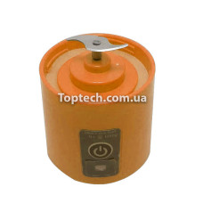 Блендер Smart Juice Cup Fruits USB Помаранчевий 2 ножі