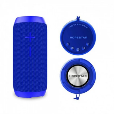 Портативна Bluetooth колонка Hopestar P7 Синя