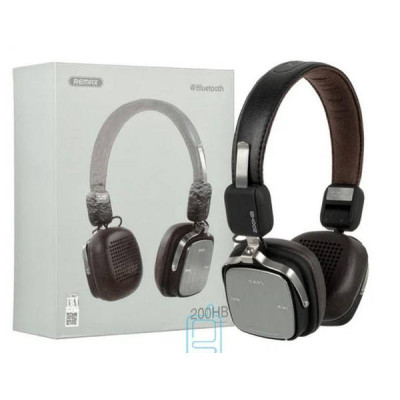 Bluetooth навушники з мікрофоном Remax RB-200HB Чорні