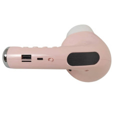 Портативна блютуз колонка Airpods Pro Giant Headphone Multifunctional Speaker Рожева