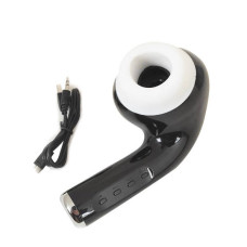 Портативна блютуз колонка Airpods Pro Giant Headphone Multifunctional Speaker Чорна