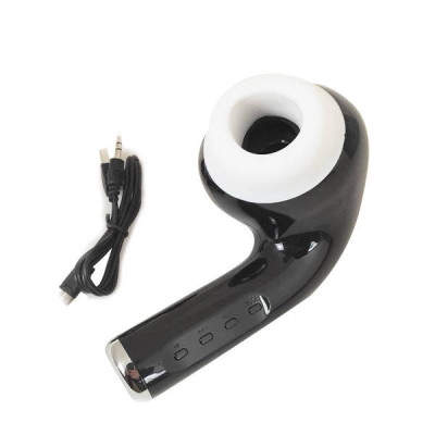 Портативна блютуз колонка Airpods Pro Giant Headphone Multifunctional Speaker Чорна