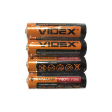 Батарейка лужна Videx LR6/AA 4шт Blister Card