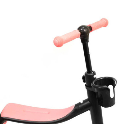 Самокат-велобіг із педалями Scooter 3в1 БЕЗ УПАКОВКИ Рожевий