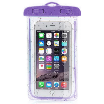 Водонепроникний чохол для телефону Phone Holder for Water Parks Swim Фіолетовий