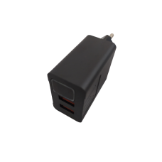 Адаптер з дисплеєм CX QC03 220v 2 USB-порту