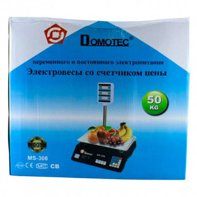Електронна торгова вага Domotec ACS MS 308 50кг