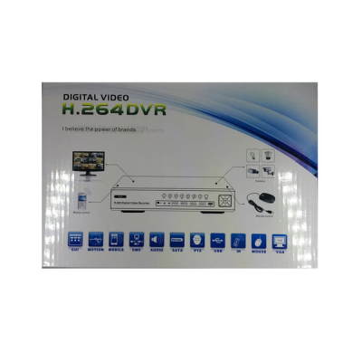 Відеореєстратор на 4 камери DVR 6104V стаціонарний