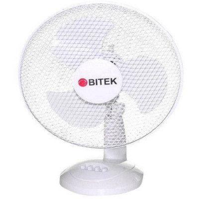 Вентилятор настільний BITEK BT-1210/12 Білий