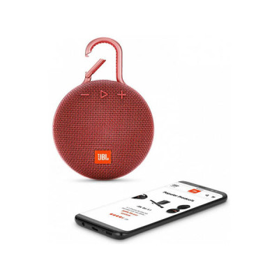 Портативна бездротова колонка Bluetooth CLIP Plus 3 Червона