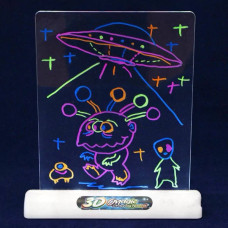Дошка-планшет 3Д для малювання 3D Magic Drawing Board