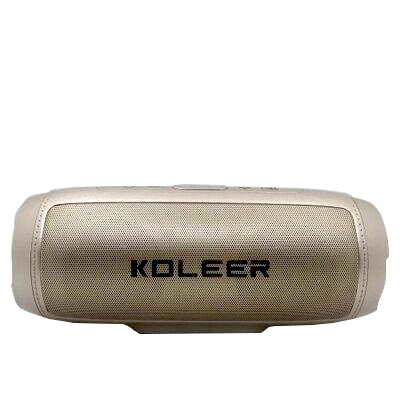 Портативна колонка Bluetooth Koleer S1000 Золота