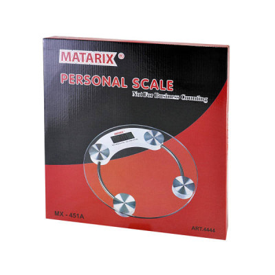 Ваги для підлоги MATARIX MX-451A 180кг (Кругі)