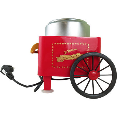 Великий апарат для цукрової вати Cotton Candy Maker Червоний + палички у подарунок